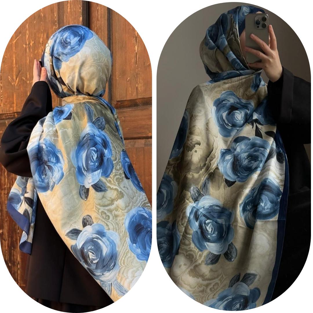 PAMUKLU SOFT ROZA DESEN ŞAL