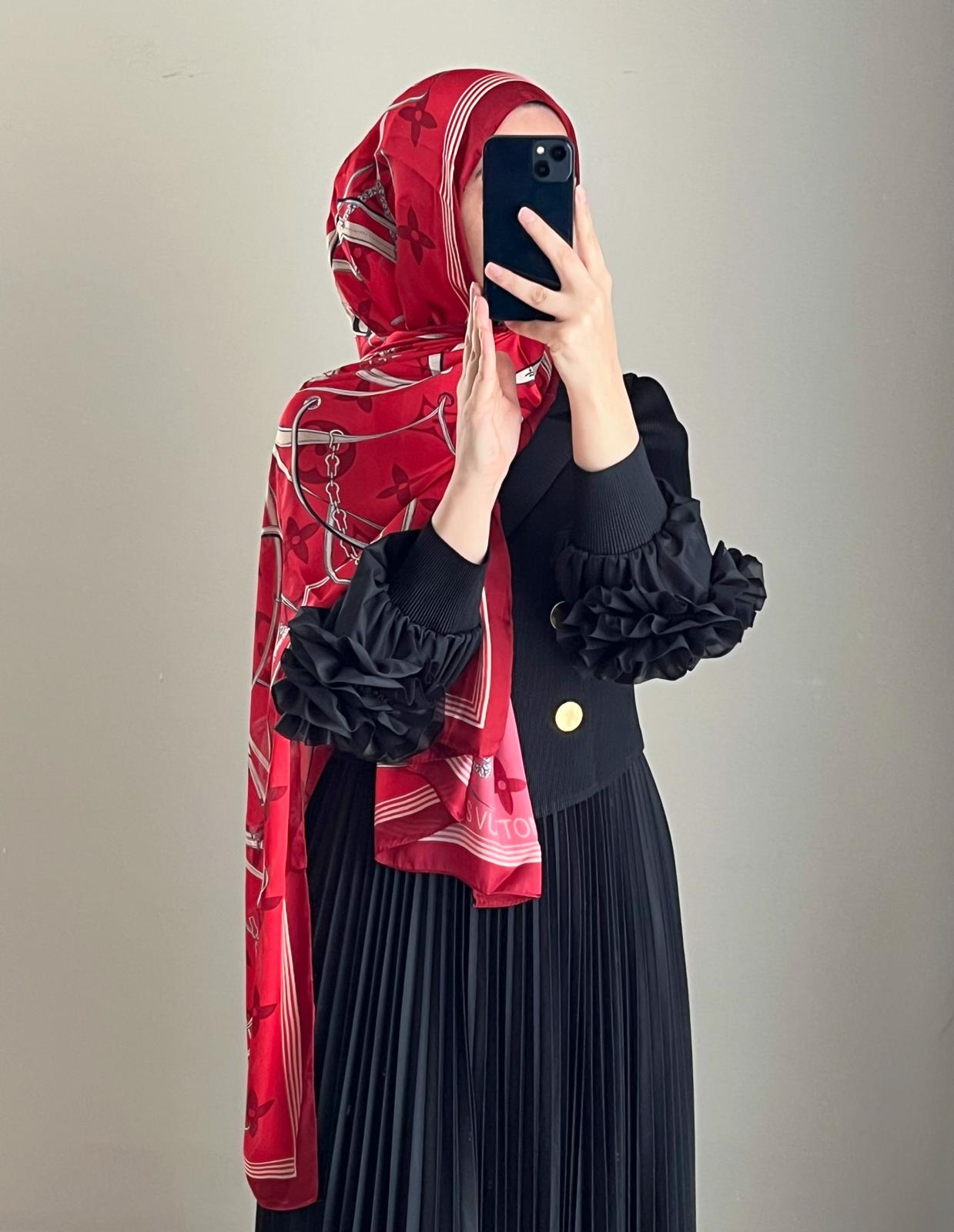 Lous Vuitton Vual İpek Şal