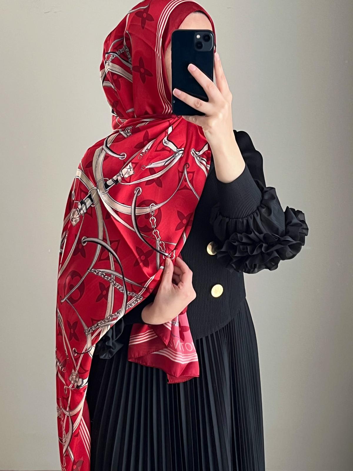 Lous Vuitton Vual İpek Şal