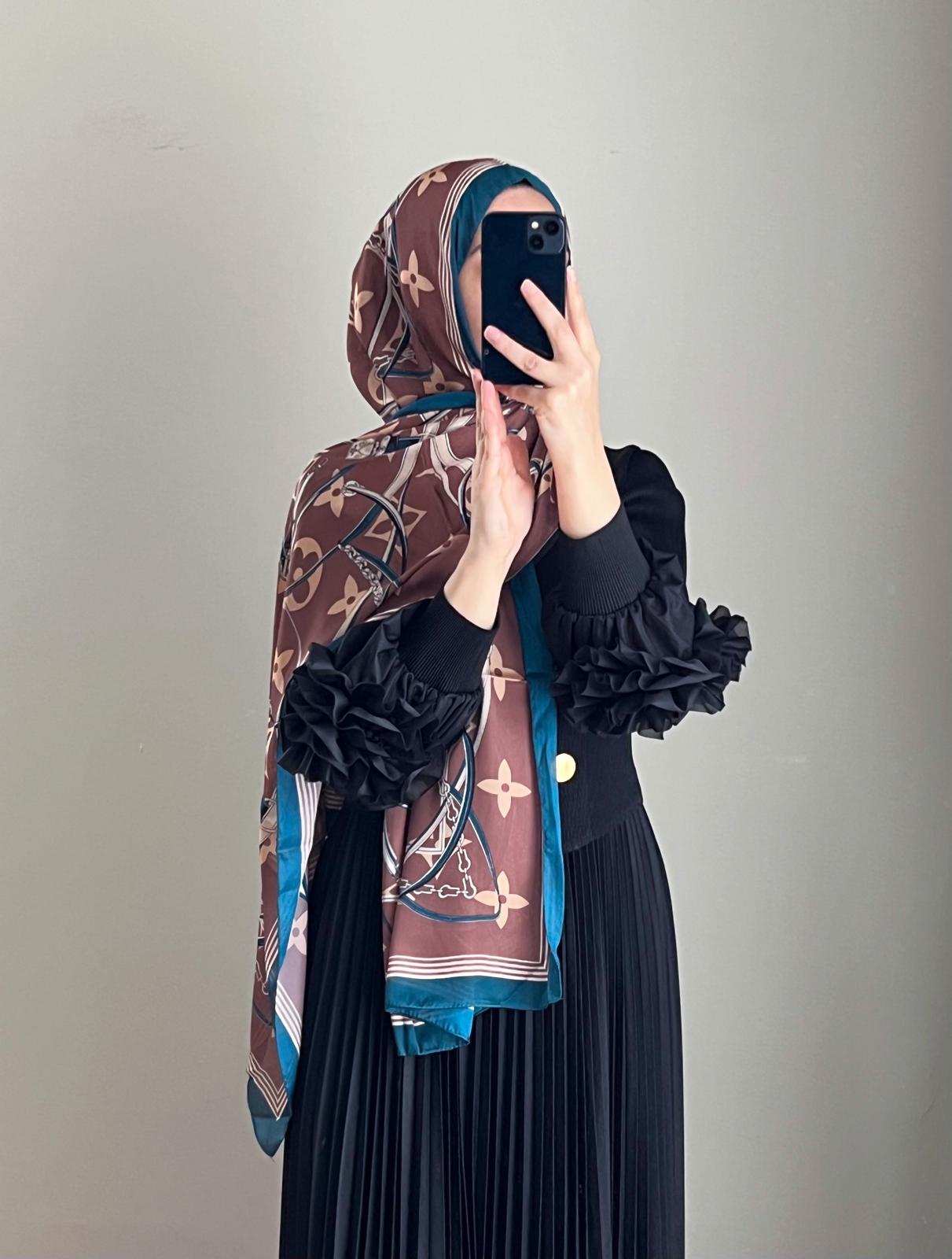 Lous Vuitton Vual İpek Şal